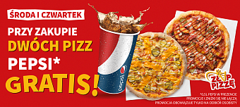 Środa i Czwartek - Pepsi w prezencie!